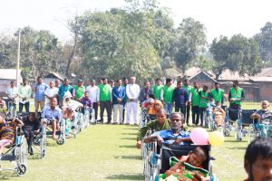 ছওয়াব’র হুইলচেয়ার উপহার পেল ৫০ জন প্রতিবন্ধী