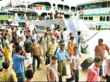 পূজা ও ঈদের ছুটি শেষে ঢাকায় ফিরছে নগরবাসী