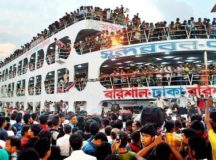 দক্ষিণাঞ্চল থেকে কর্মস্থলে ফেরা মানুষের চরম দূর্ভোগ