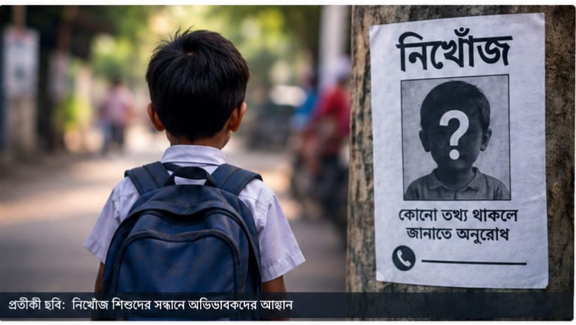 বাংলাদেশে শিশু নিখোঁজের ঘটনায় উদ্বেগজনক তথ্য প্রকাশ;